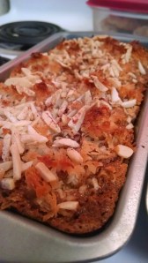 Freshly baked homemade zucchini bread!