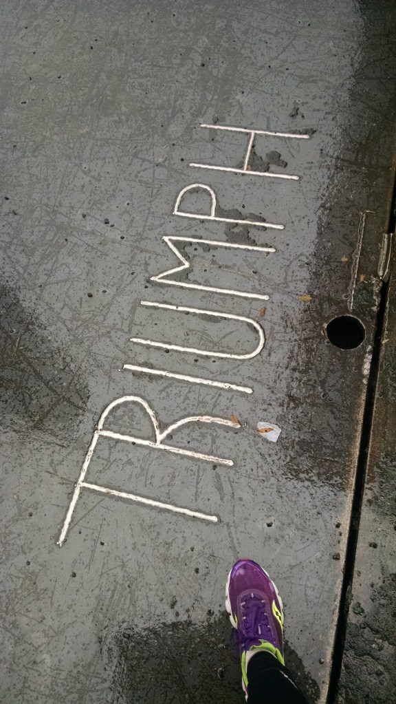 Stumbling upon random art around the city, I love.  (Figuratively stumbling)