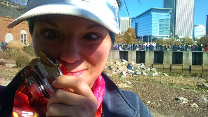 Richmond Marathon - Aubrey Eicher - Finisher Medal