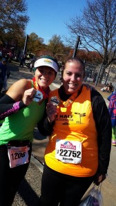 This friend completed her first half marathon! I LOVE seeing people try longer distances for the first time! So cool!