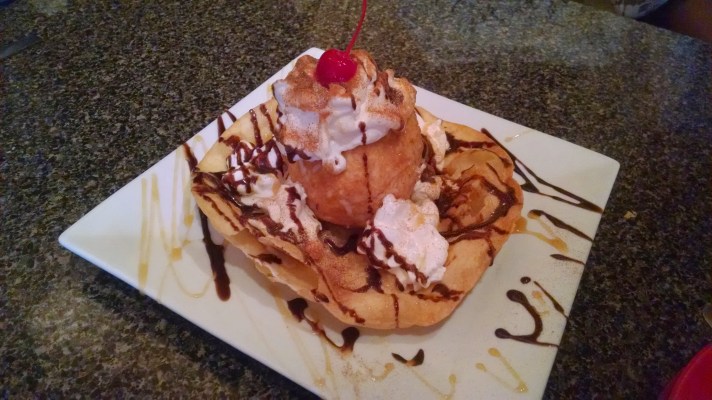Aubrey Eicher - Dessert - Fried Ice Cream - Workaholism Post