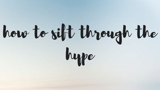 Aubrey Eicher - How to Sift through the Nutritional Hype